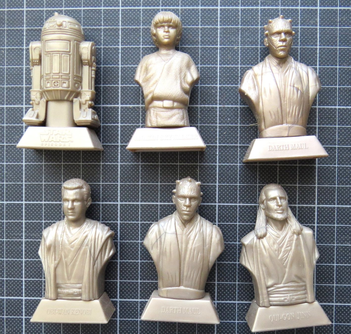 Star Wars Statuette: 6 Kelloggs Star Wars Figuren – Nuovo (secondo la descrizione) da Ettingen venduto da campione_1