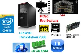 ThinkCentre P300 i5-4590 16 GB RAM Nvidia Quadro K2000 Win11