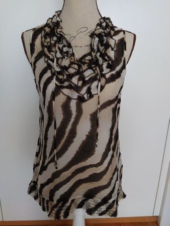 Esprit Seidentop, Seidenbluse Bluse 100 % Seide, neuwertig