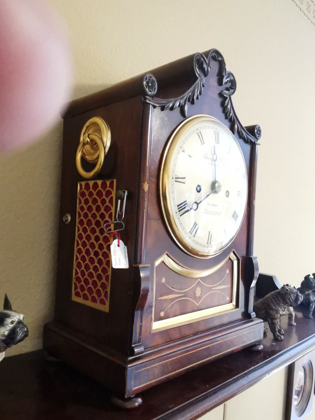 Montres: Regency-Stockuhr (Bracket Clock Bennet&Wing 830) – D'occasion à Dübendorf par aschiduebendorf 2