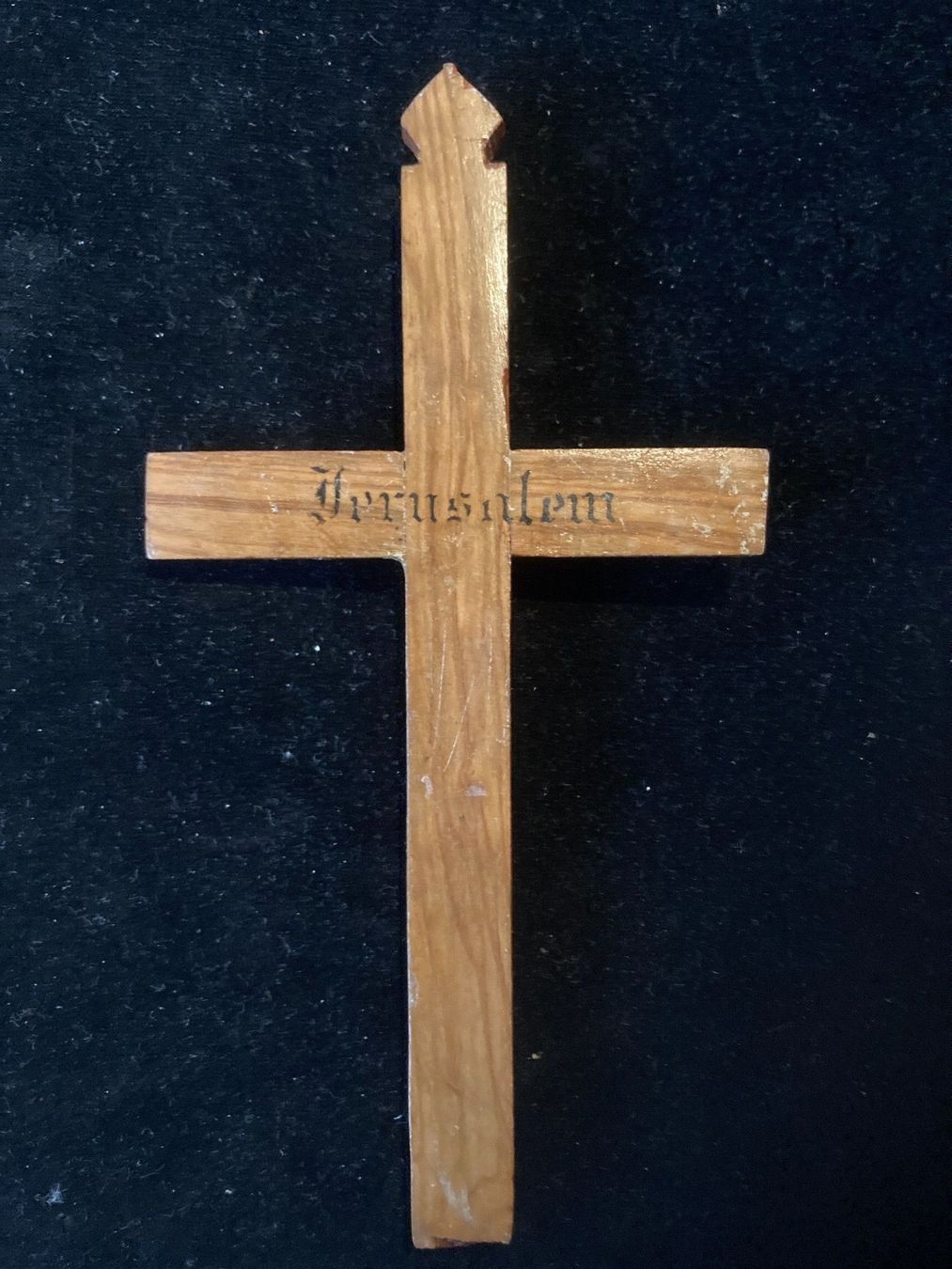 Sculture & Statue: Kleines Holz- Kreuz mit Jesus. – Usato da Zürich venduto da Chaeffeler 2