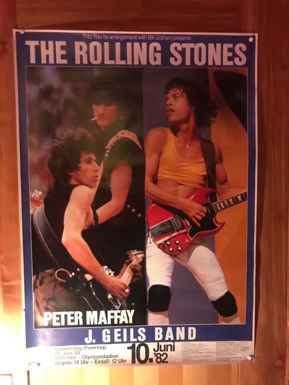 Foto & Immagini: Rolling Stones Orginal Konzert Poster – Usato da Basel venduto da Stars12355 1