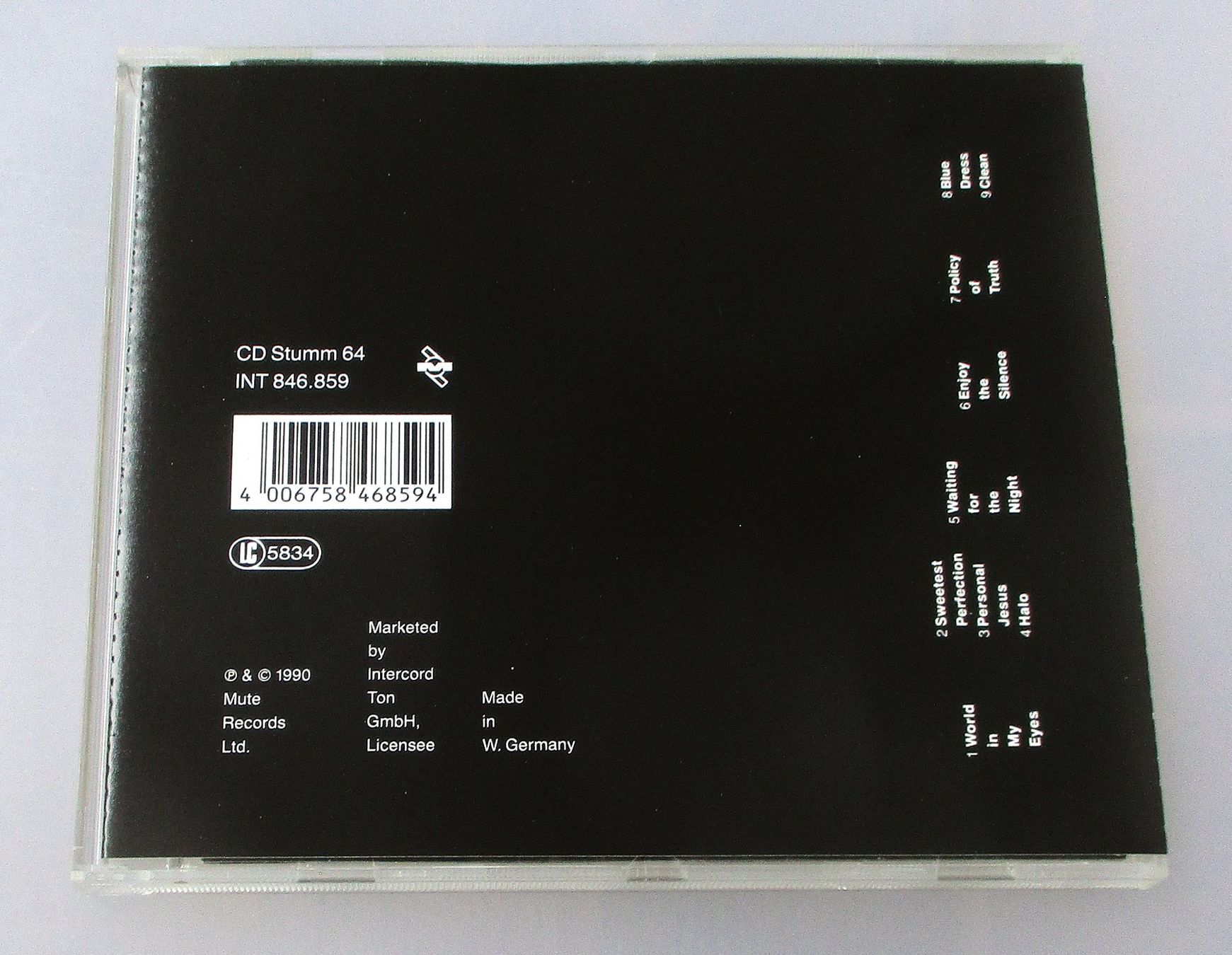 CD: DEPECHE MODE - Violator - 1. Ausgabe 1990 – Usato da Wattwil venduto da Muriel11 1