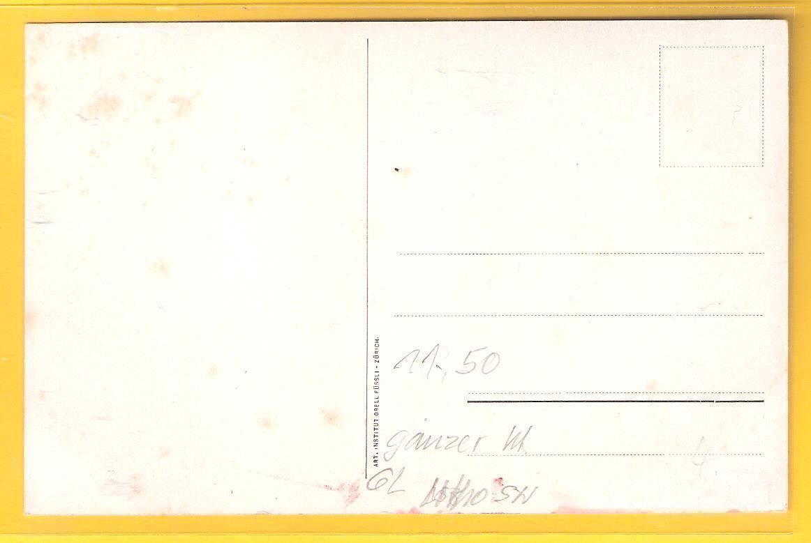 Cartoline postali: Litho/GLARNERLAND Relief v.J. Oberholzer – Nuovo (secondo la descrizione) da Zürich venduto da Hagliweg 1