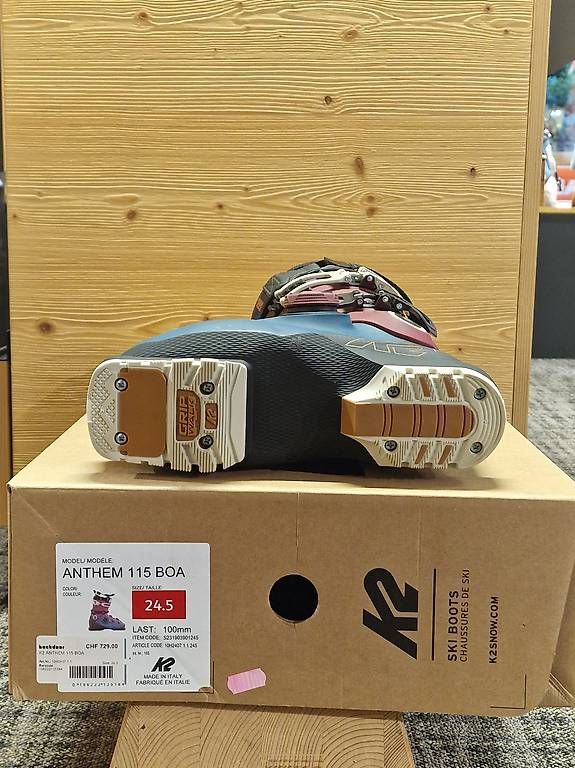 Chaussures hommes: K2 ANTHEM 115 BOA SKISCHUH – D'occasion à Grindelwald par Backdoor_Shop 1