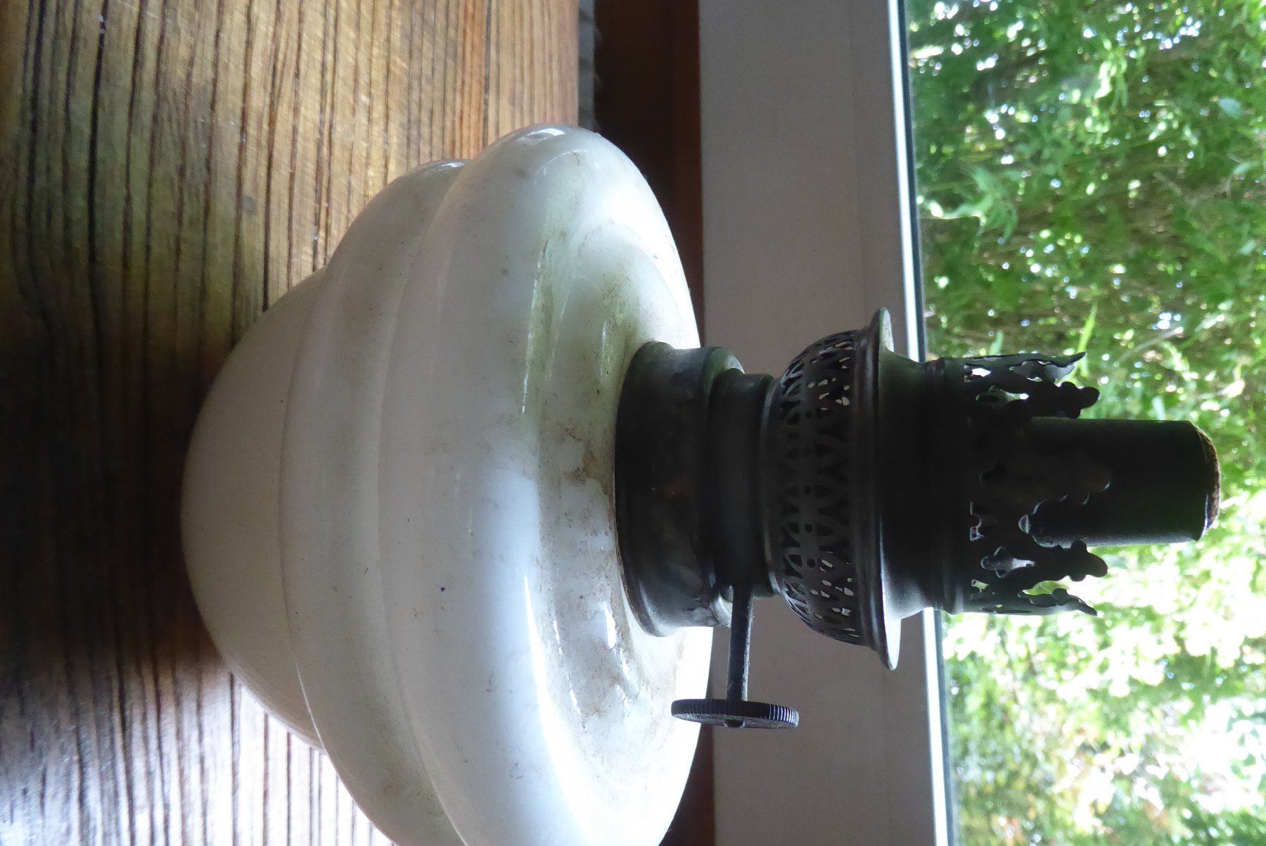 Lampade: Antike Petroleumlampe – Usato da Sargans venduto da Benziner 4