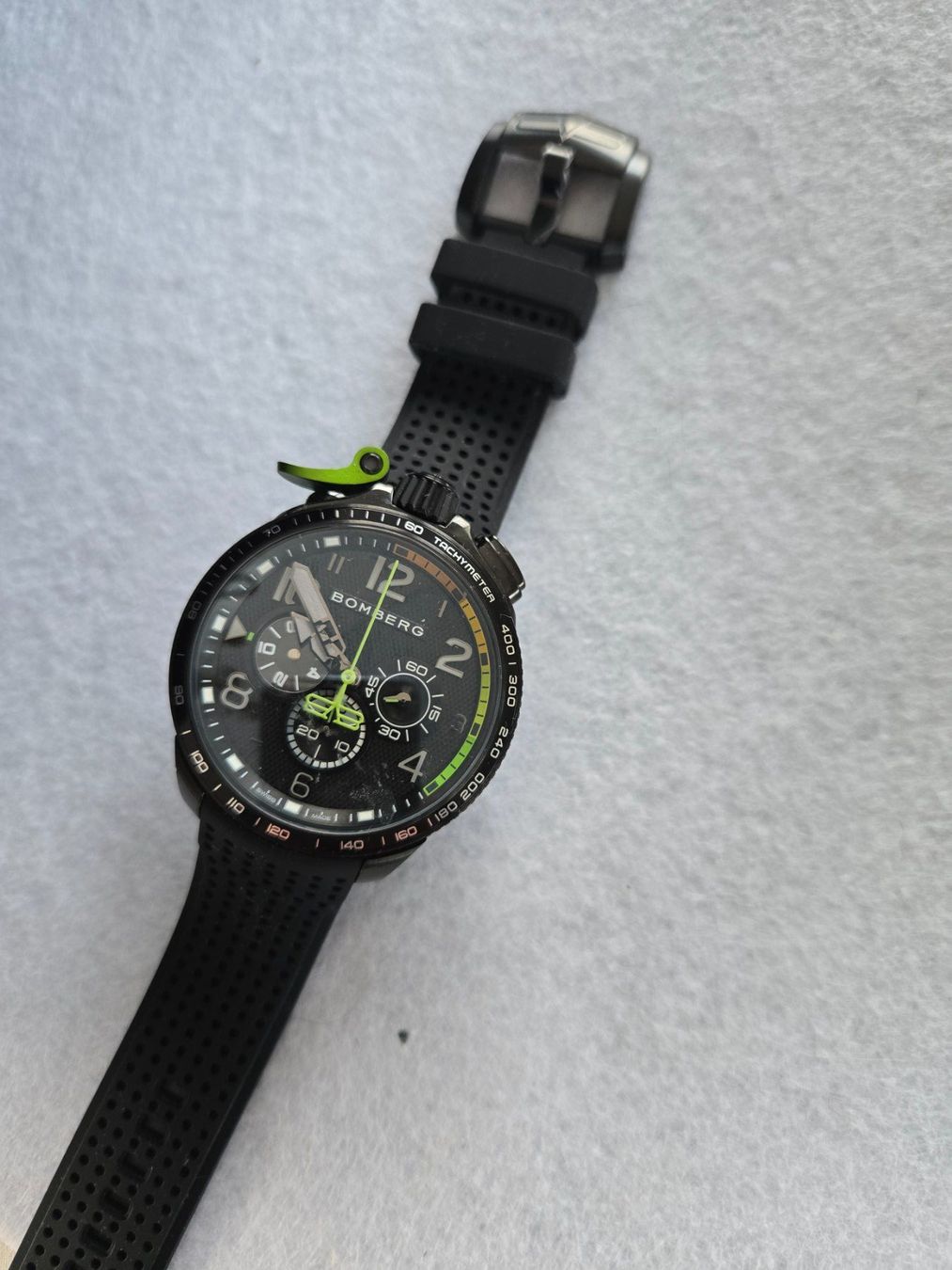 Bomberg Montres: Bomberg Bolt-68 Racing Chronograph – Neuf (Voir description) à Chabrey par Horology 1