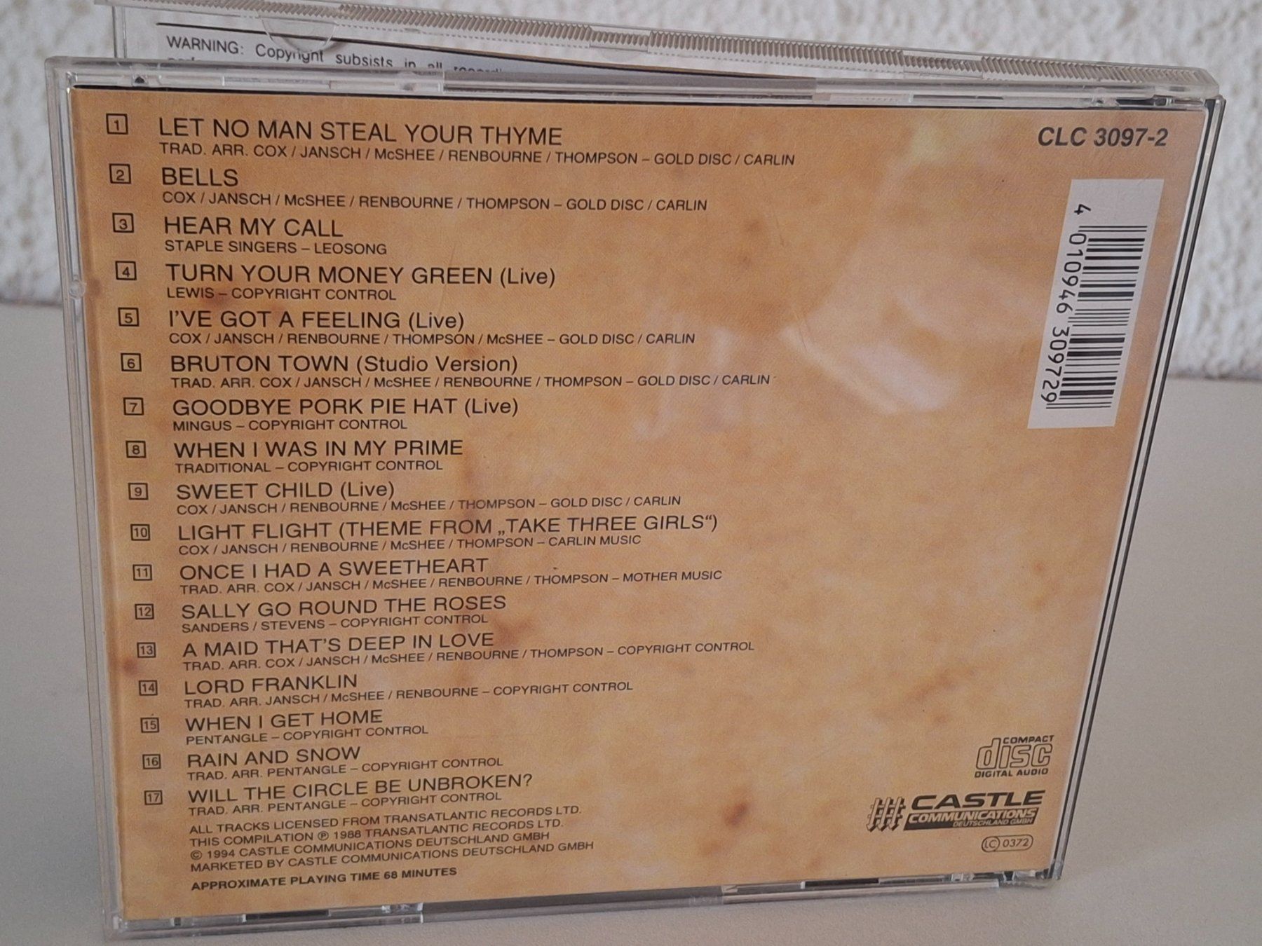 CDs: CD Pentangle - The Collection ( Folk-Rock ) – Gebraucht aus Aarberg von Jackup1 1
