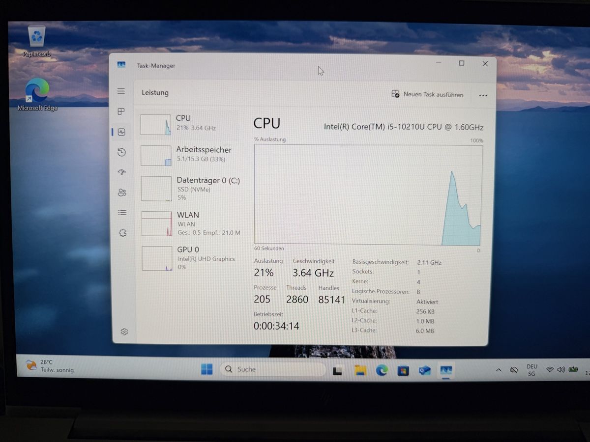 Hewlett Packard Notebook: HP Elitebook 840 G7 – Usato da Lanzenhäusern venduto da gtax11 3