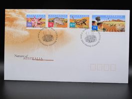 Australia 2002 Natur Deserserie FDC