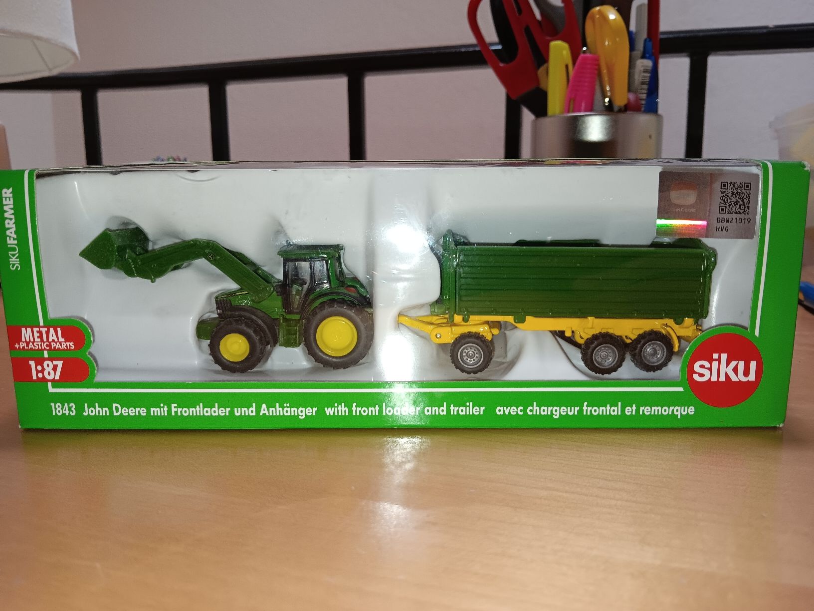 Siku Giocattoli: siku John deere 1:87  – Nuovo (secondo la descrizione) da La Rippe venduto da veromaud 2