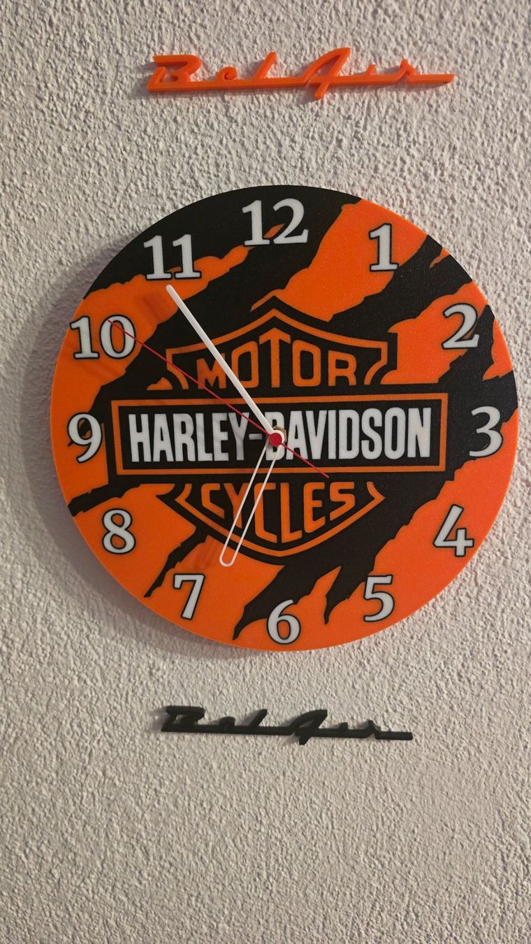 Orologi da terra & Orologi da parete: Harley Davidson Wanduhr – Usato da Winznau venduto da johny_wayne