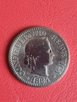 10 RAPPEN - SCHWEIZ - JAHR 1884