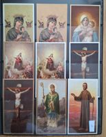 9 Heiligenbildli-Helgeli ca.1950 Printed in Switzerland(7)