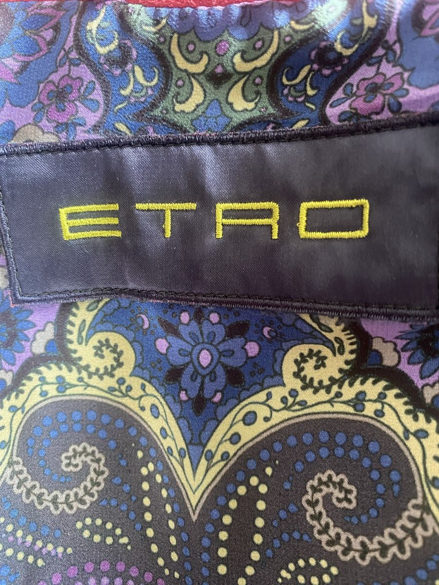 Etro Jacken: Exklusiver Lederlumber von ETRO mit Seidenfutter – Neu (gemäss Beschreibung) aus Bern von chr_lz96 3