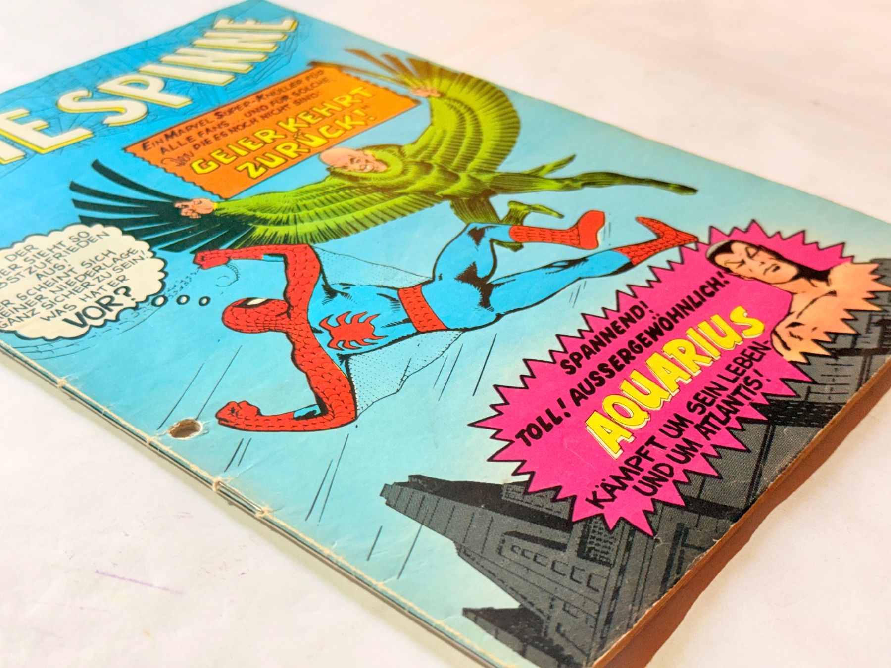 Fumetti: Die Spinne Marvel Comic-Nr.10 -Vintage-Superhelden-Klassi... – Usato da Zuerich venduto da SonderArt-Wertgut 1