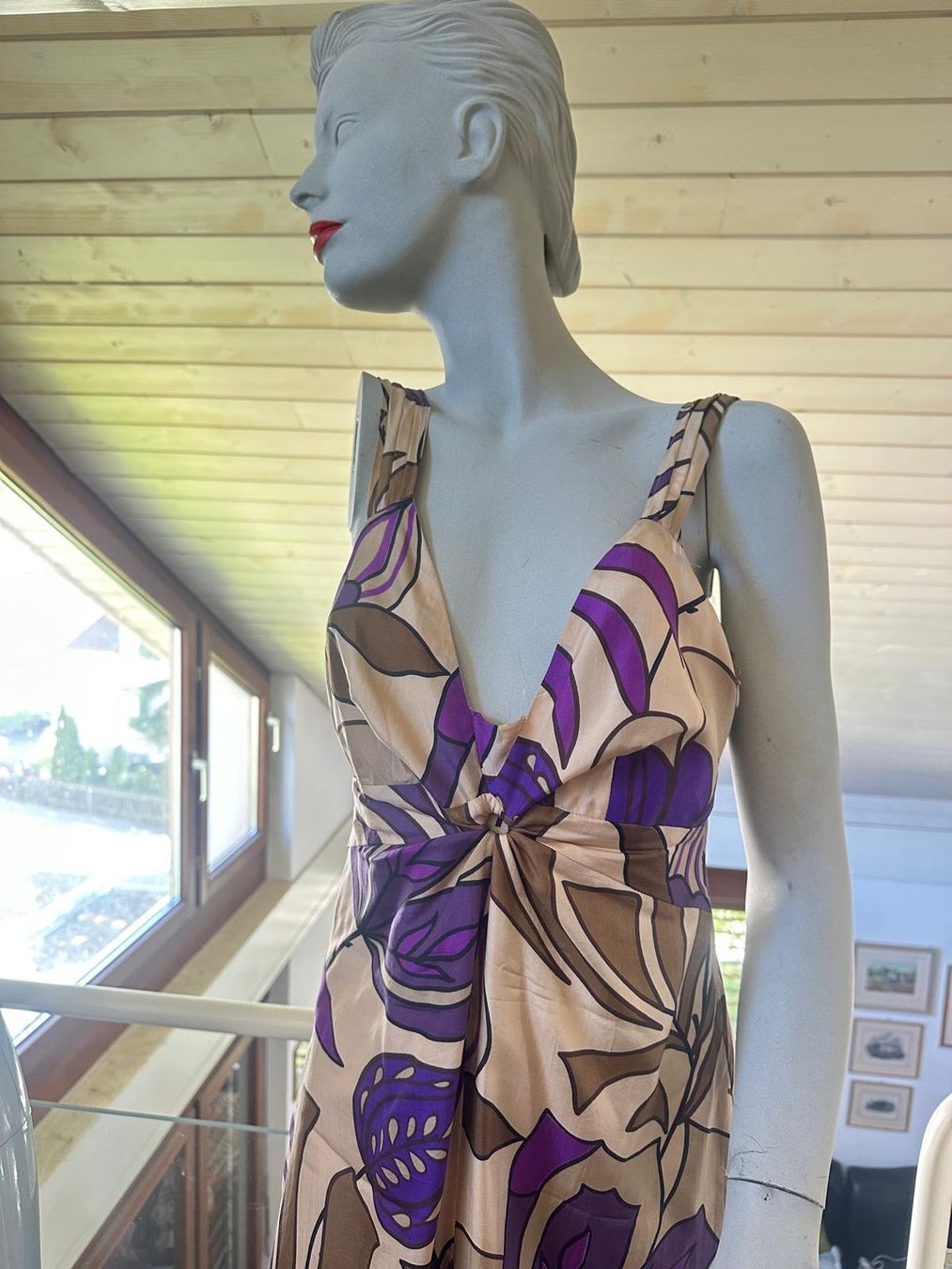 Vestiti: Seidenkleid von MAX CASOLI – Usato da Neuhausen venduto da Lechasseur