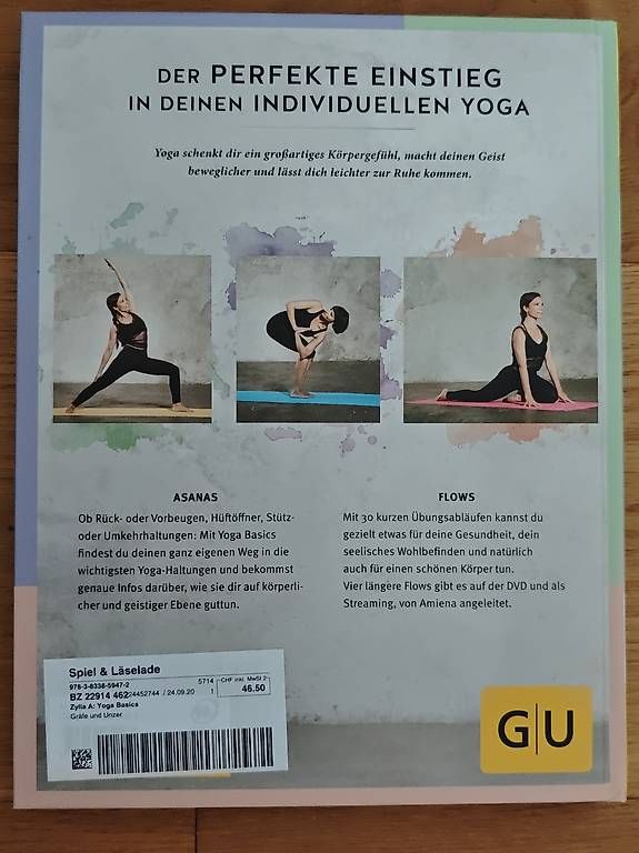 Tous les DVDs: Yoga basics, mit DVD – D'occasion à Lachen SZ par Wunhas 1
