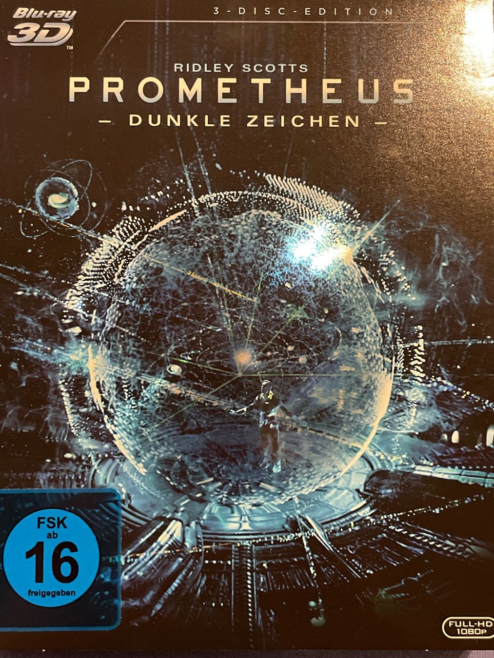 Tutti i DVDs: Prometheus ( 3D + Blu-ray 2D) (2012) – Nuovo (secondo la descrizione) da Waldenburg venduto da Gonzo8