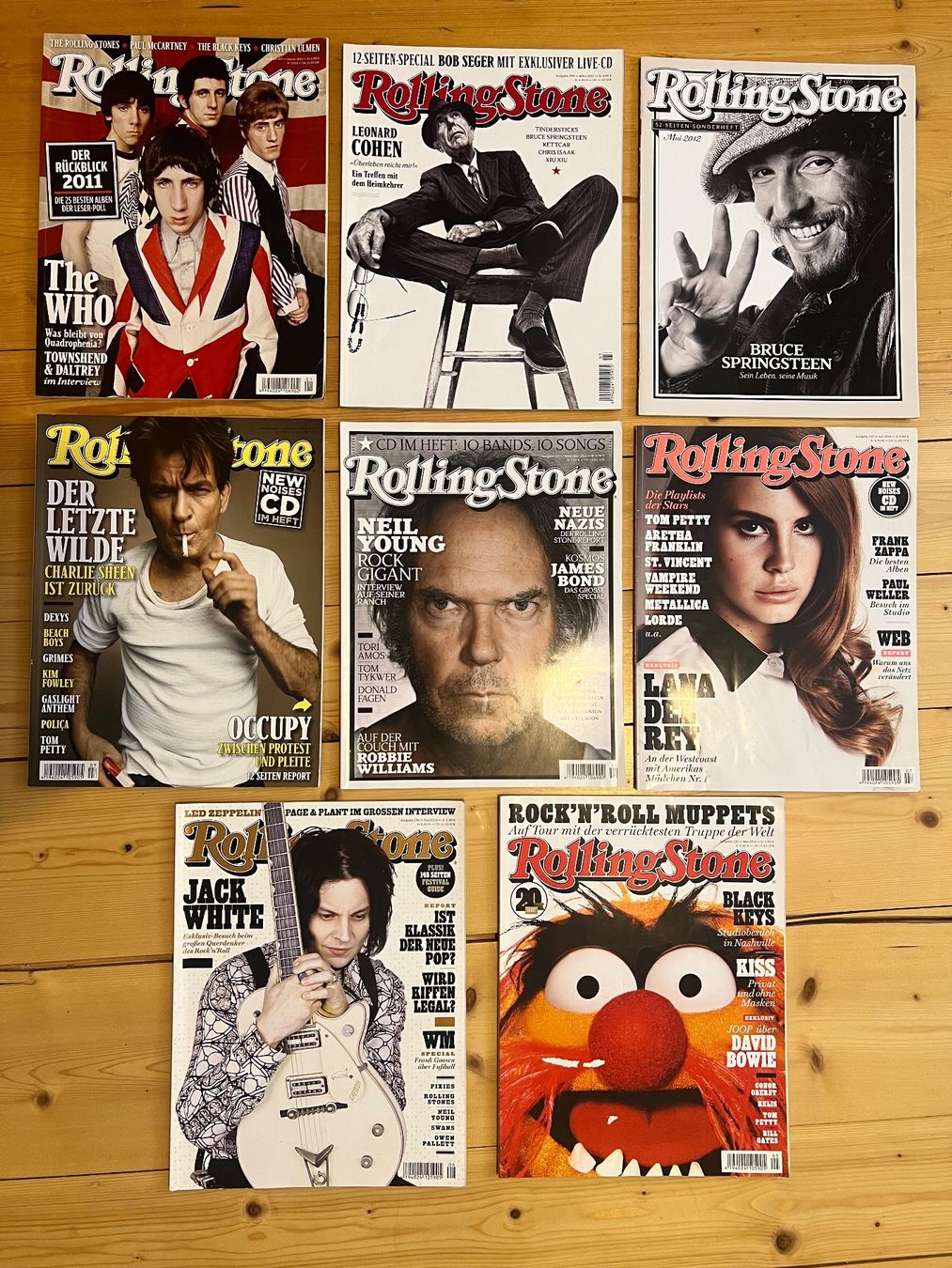 Zeitschriften & Magazine: 📖 8x Rolling Stone Magazine Sammlung 2012 / 2014 – Gebraucht aus Vaduz von NotNeeded