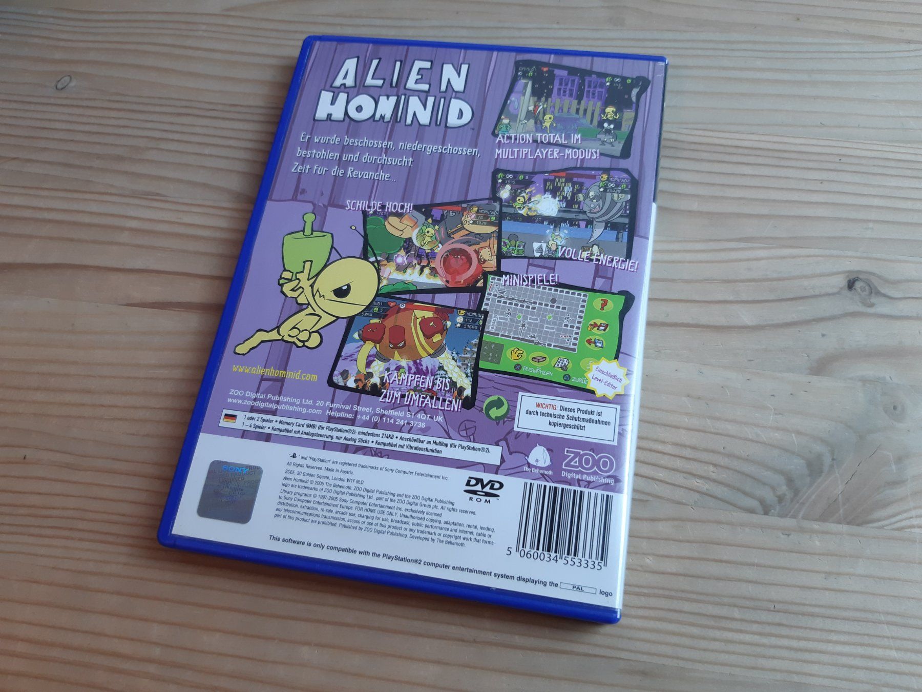 Sony Spiele: Alien Hominid PS2 – Gebraucht aus Welschenrohr von  2