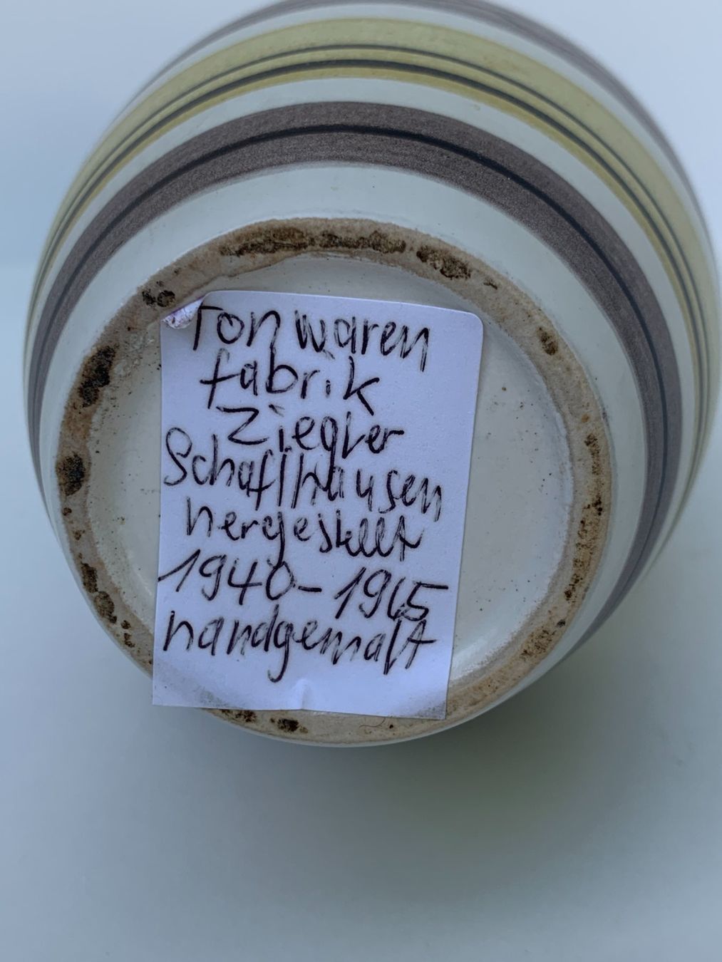 Vasen & Gefässe: Vase - Ziegler-Keramik SH – Neu (gemäss Beschreibung) aus Schaffhausen von Daco5 2