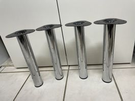 Metallbeine für Bank