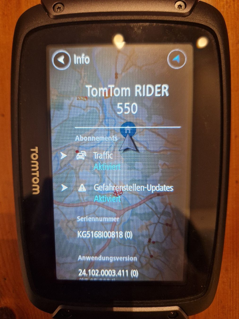 Tomtom Navigatori: Tomtom Rider 550 – Usato da Turgi venduto da felixzehnder 3