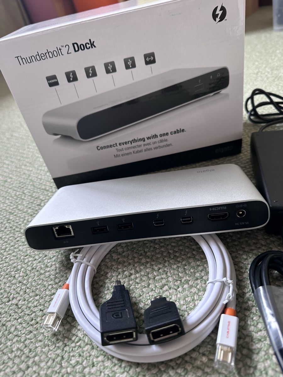 Elgato Docking station: Elgato Thunderbolt 2 Dock with Accessories – Usato da Bex venduto da roopa.gorla 3