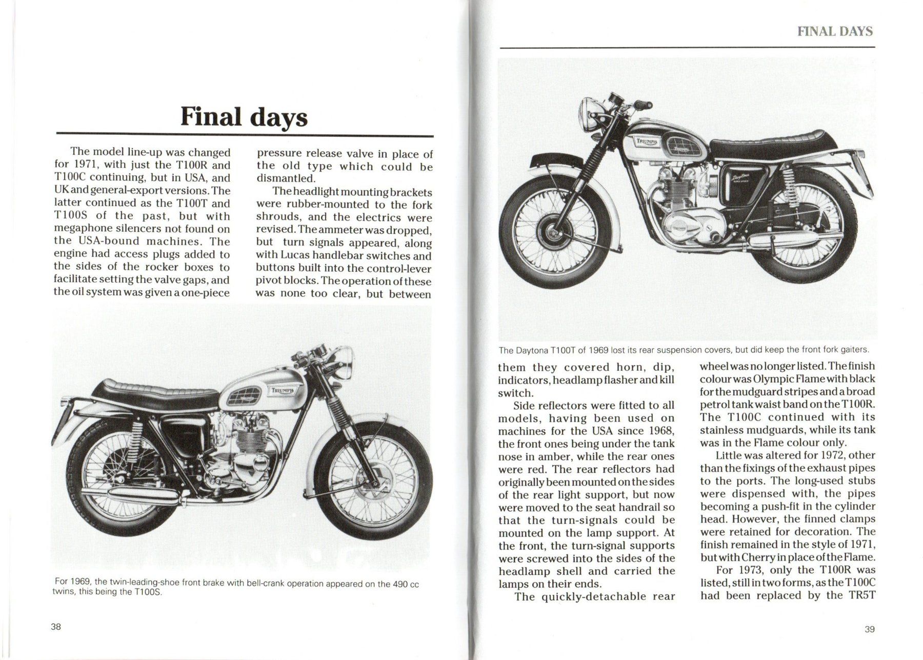 Triumph Strada: Triumph T90 & T100 Twins – Nuovo (secondo la descrizione) da Malans GR venduto da Chueche427 7