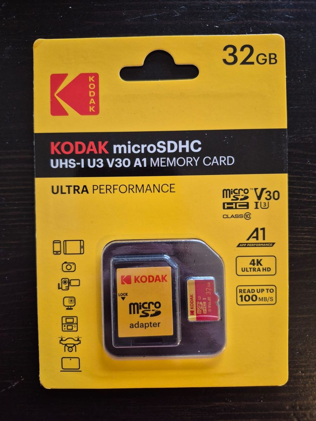 Speicherkarten: KODAK MicroSD 32 GB (NEU) – Neu und originalverpackt aus Vufflens-la-Ville von Diddix 3