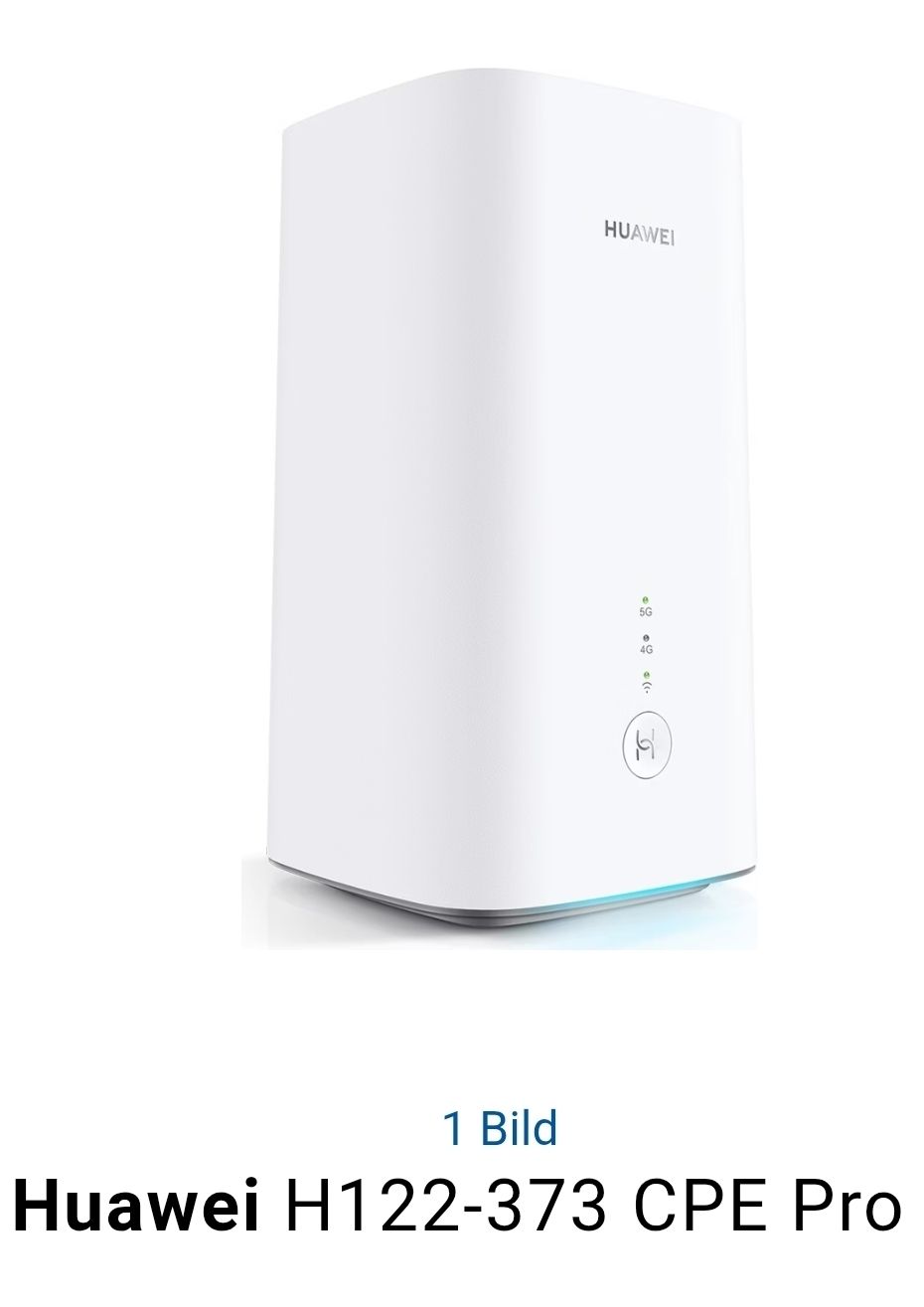 Huawei 5G Router H122-373 CPE Pro - Top Zustand! (Gebraucht) in ...
