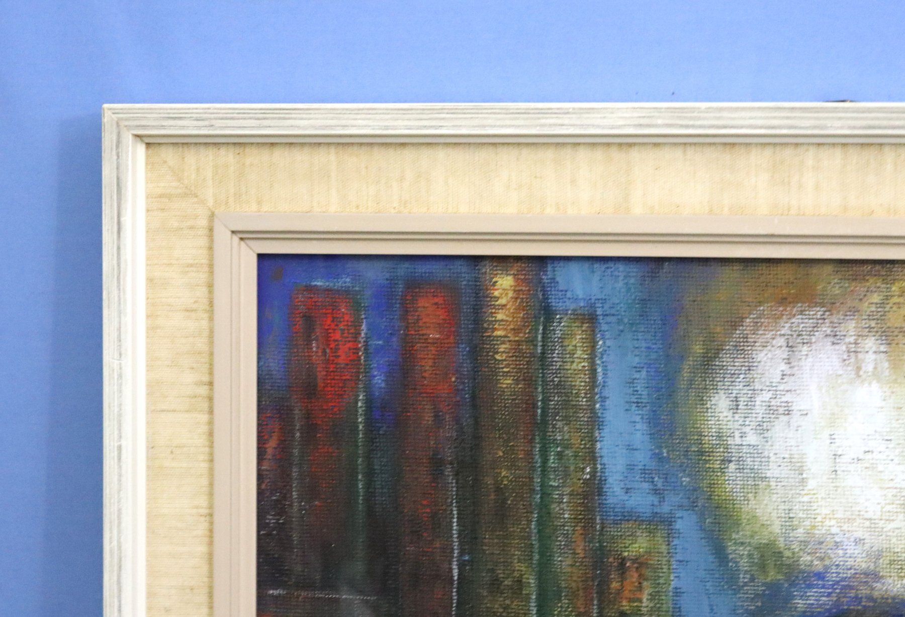 Gemälde: Yan Städler, Mischtechnik hinter Glas, religiöses Motiv – Gebraucht aus Zug von Kunst-Fundgrube 5