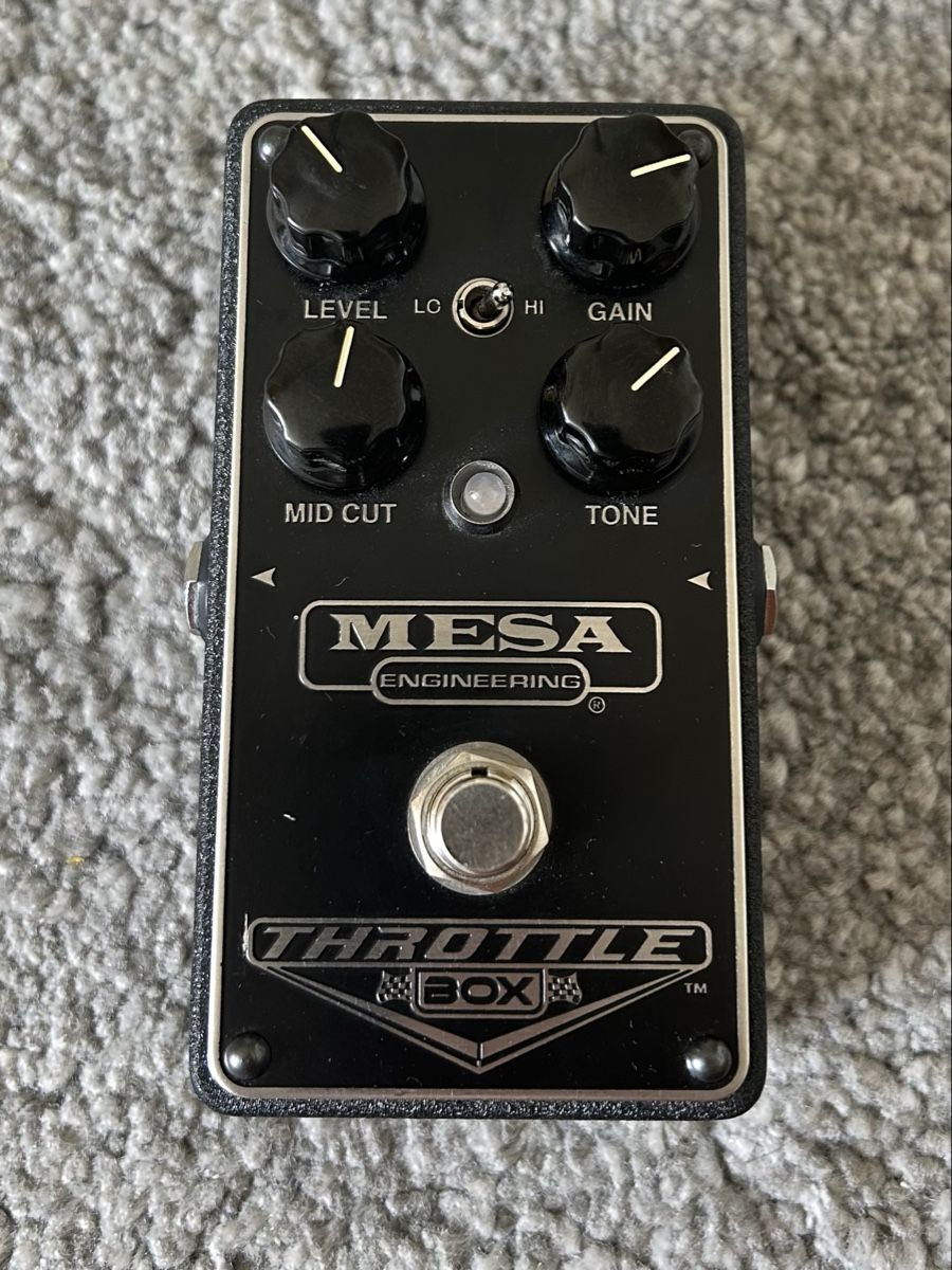 Strumenti musicali: Mesa Boogie Throttle Box Distortion Overdrive Pedal – Usato da Bettwiesen venduto da KK_1