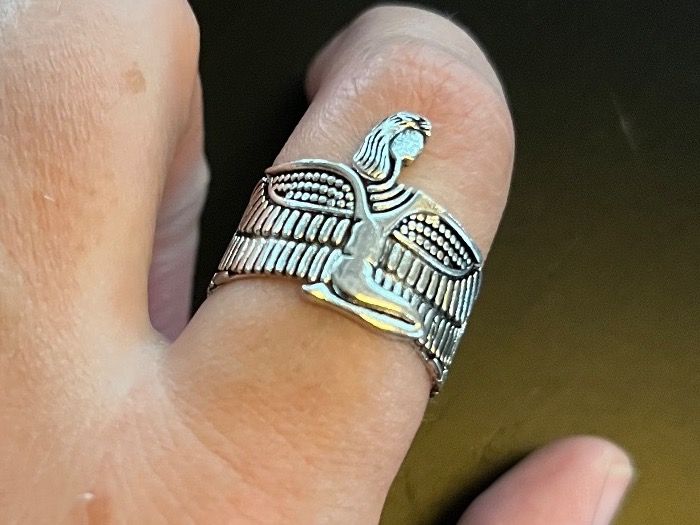 Ringe: Ring Ägypten ( one Size) – Neu (gemäss Beschreibung) aus Gams von Mariawicca