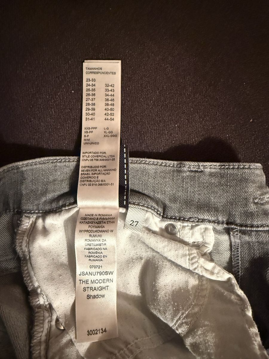 Mankind Jeans: 7 for all mankind Jeans Gr. 27 grau – Usato da Mörschwil venduto da butzeli02 4
