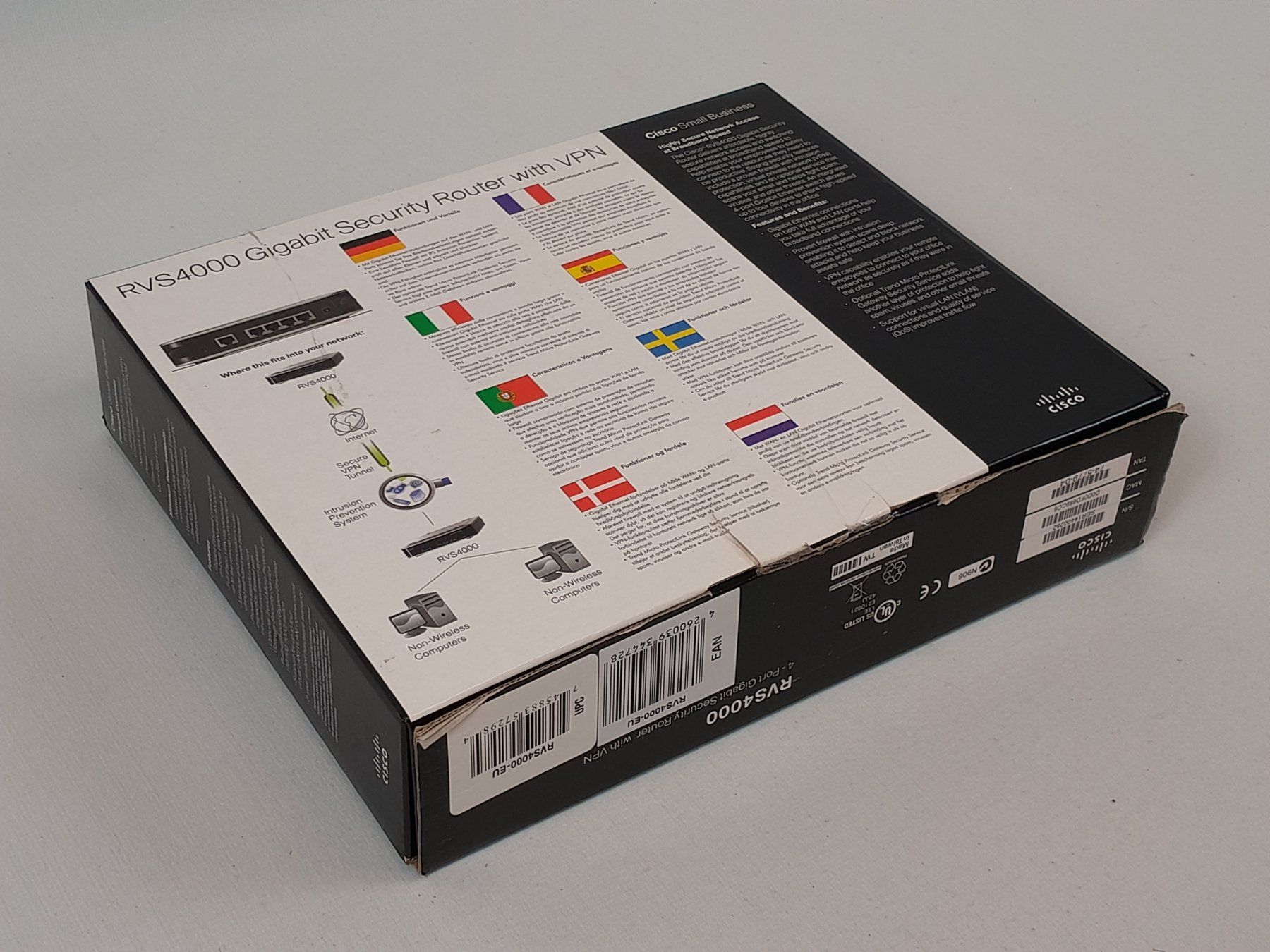 Cisco Modems & Routeurs: CISCO RVS4000 4 - Port Gigabit Security Router – D'occasion à Richterswil par Restwert_Richterswil 9