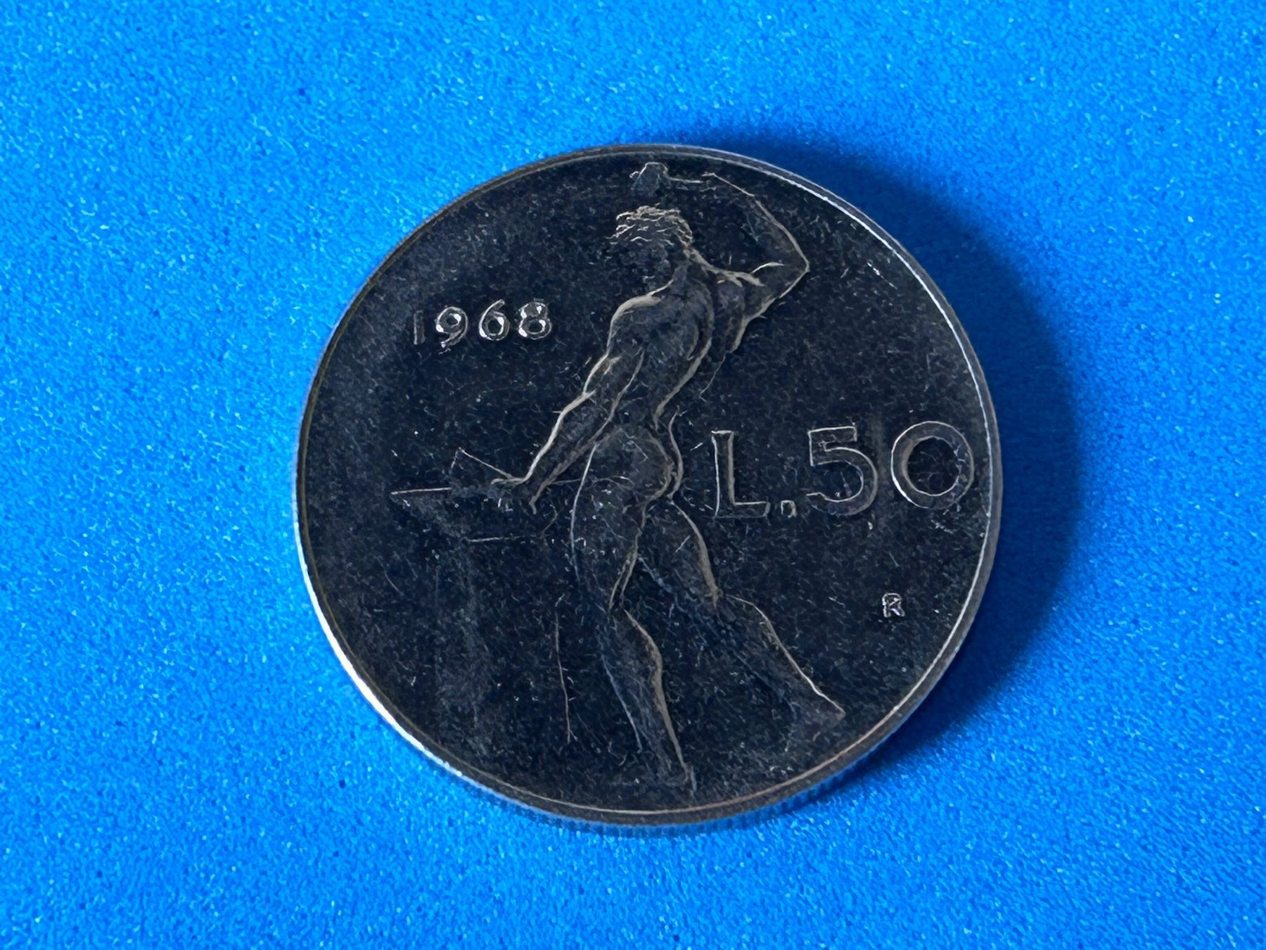 Alle Münzen: Italy - 50 Lire 1968 – Gebraucht aus Corcelles NE von AJKader 4