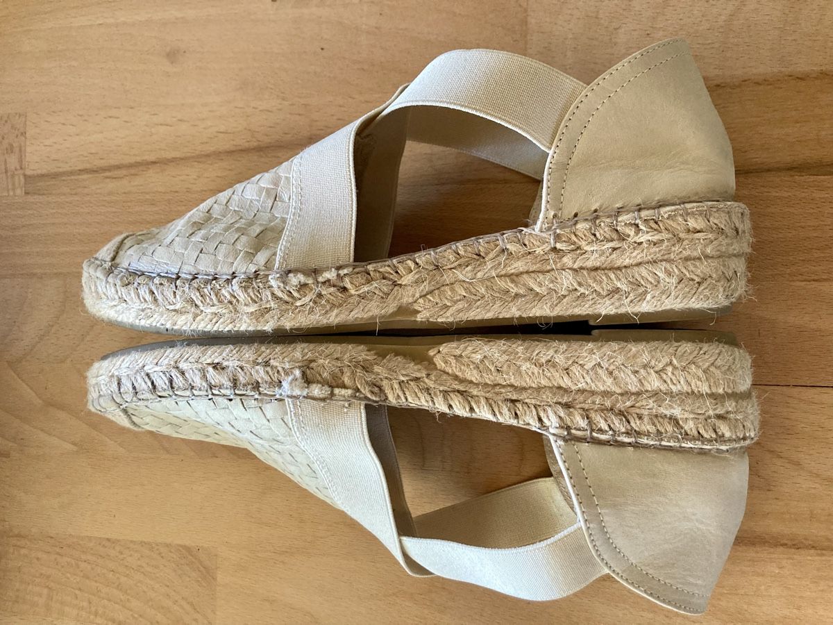 Scarpe da donna: Fabiolas Espadrilles Beige Leder Grösse 37 – Usato da Vinelz venduto da Viewfinder84 6
