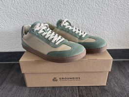 Groundies Panama Beige/Sage Green Gr. 39 Women Barefoot
