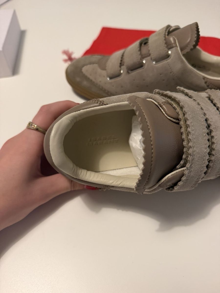 Isabel Marant Scarpe da donna: Baskets Isabel Marant cuir et daim beige scratchs taille 39 – Nuovo e nell'imballaggio originale da Genève venduto da eth_6qs6 4