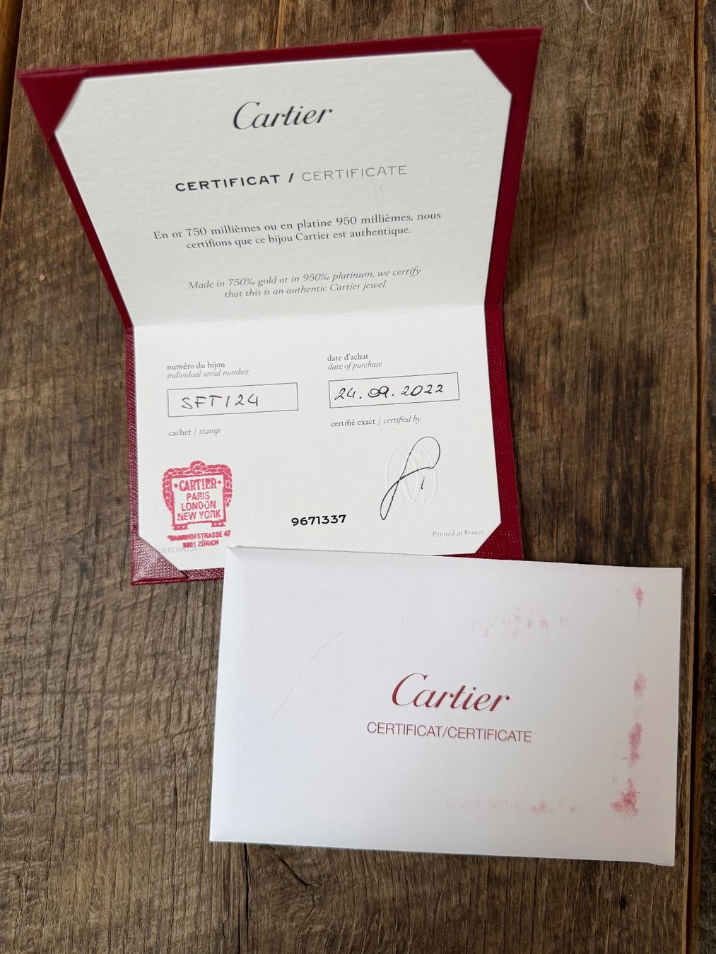 Cartier Anelli: TRINITY RING, KLEINES MODELL – Usato da Niederwil AG venduto da sel_h57s 4