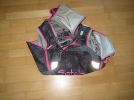 Sporttasche Satch grau/pink