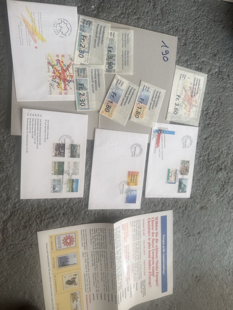 Alle Briefmarken: Timbre poste lot 190 – Gebraucht aus chalais von Lamarie88