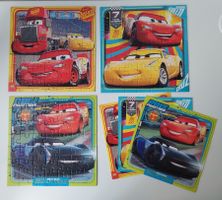 Cars Puzzle (3teiliges Set mit Vorlagen)