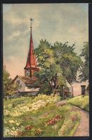 Witikon, Blick auf die Kirche