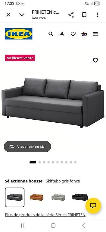 Divani: Canapé-lit – Usato da Blonay venduto da cva_2jqn