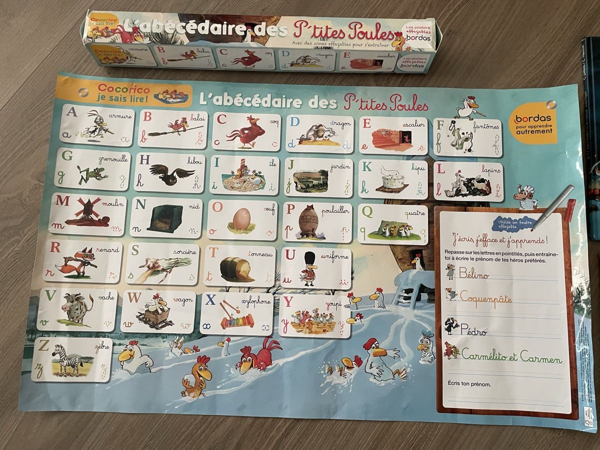 Libri: Les P'tites Poules : Méthode de Lecture Syllabique 3H CP – Usato da Sierre venduto da Ruyfigas 1