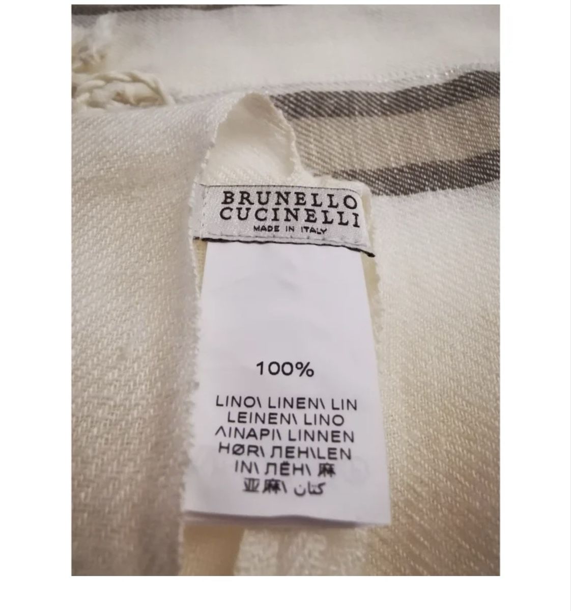 Brunello Cucinelli Altro in Moda donna: Brunello Cucinelli Leinen – Poncho – Nuovo e nell'imballaggio originale da Aarau venduto da drc_8b7f 2