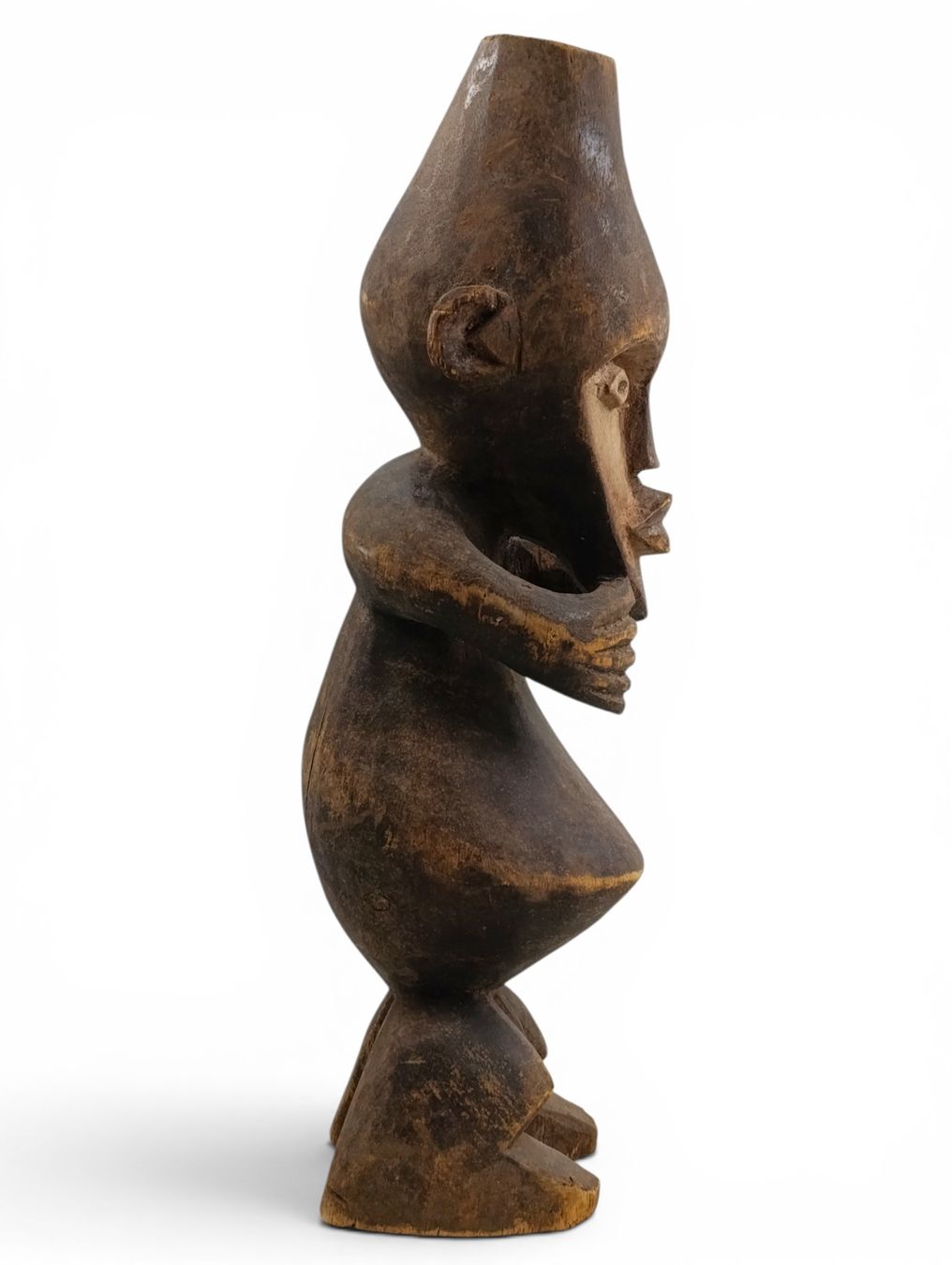 Statuette: Antike Afrikanische Ahnenfigur aus Holz – Usato da Hochfelden venduto da Relict 2